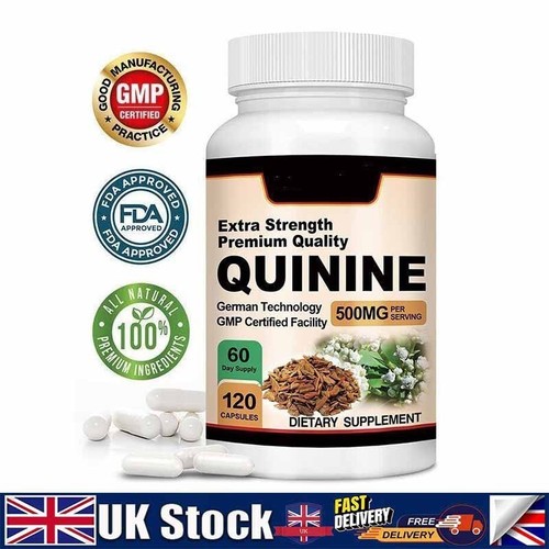 120x quinine capsules - 120x, 500mg