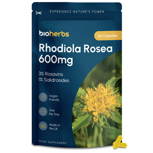 Rhodiola rosea capsules 600mg - rhodiola,