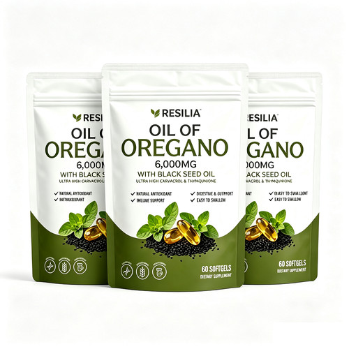3pack resilia oil oregano - resilia,