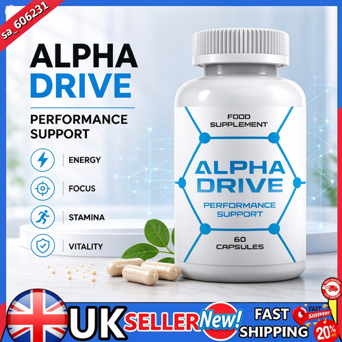 Alpha drive capsules food - alpha, 60