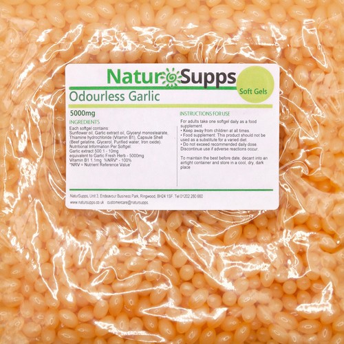 Odourless garlic capsule - odourless,