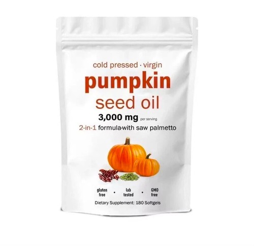 Pumpkin seed oil 3000mg 180 - pumpkin,