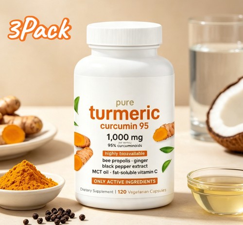 3pack turmeric curcumin - 3pack,