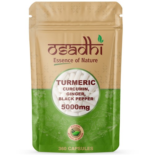 Turmeric capsules 5000mg - turmeric,