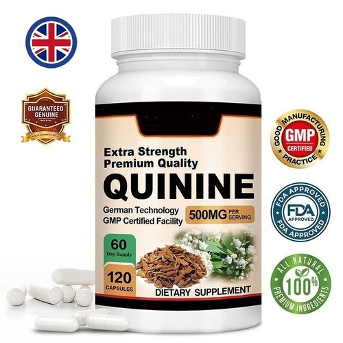 120x quinine capsules 500mg - 120x,